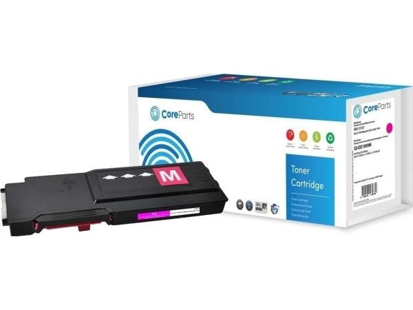 Toner CoreParts Magenta 593-11121