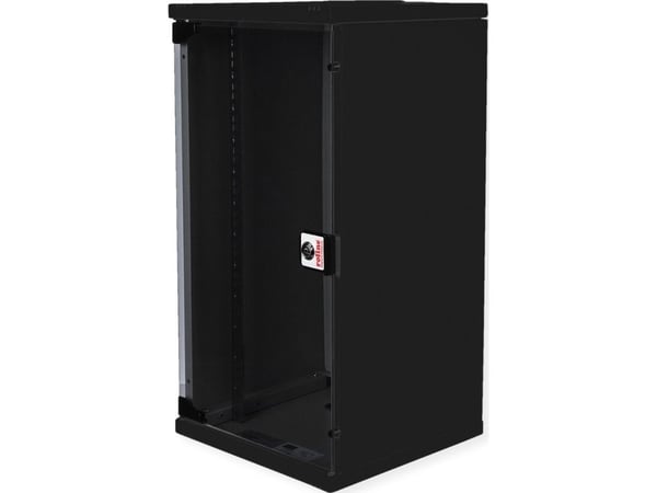 ROLINE 10 tuuman seinäkotelo 12 U 312x300 LxS musta - Seinäkotelo (26.21.0195)