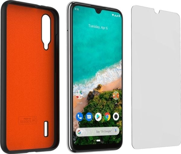 BIGBEN Connected - Baksidedeksel for mobiltelefon - termoplast-polyuretan (TPU) - svart - for Xiaomi MI A3