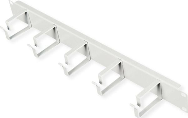 ROLINE 19 tommers rangeringspanel 1 U 40x60mm grå (26.21.0098)