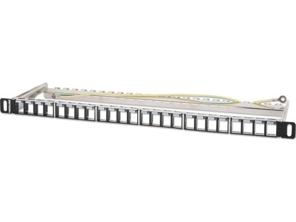 Intellinet 721011, Ramme som klikker på plass, Svart, -10 - 60 °C, -40 - 70 °C, 10 - 90%, 482,6 mm