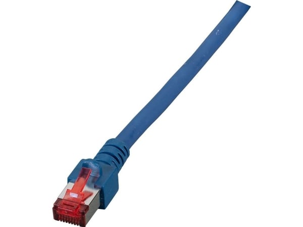 EFB Elektronik K5513.0,15, 0,15 m, Cat6, S/FTP (S-STP), 8 x RJ-45, 8 x RJ-45, Blå
