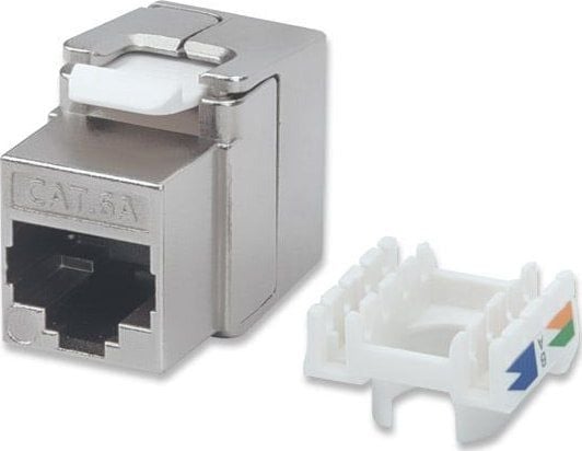 Intellinet 771986, Flat, Sølv, IDC, RJ-45, 23/24/25/26, RoHS, CE, UL, GHMT