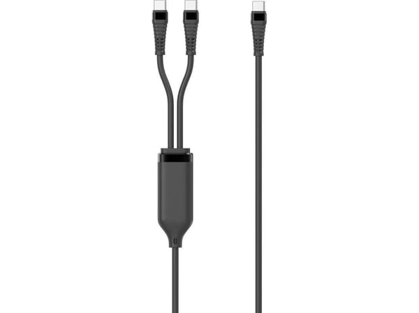 MicroConnect - USB-kabel - 24 pin USB-C (hane) till 24 pin USB-C (hane) - USB 2.0 - USB-strömförsörjning (100W) - svart