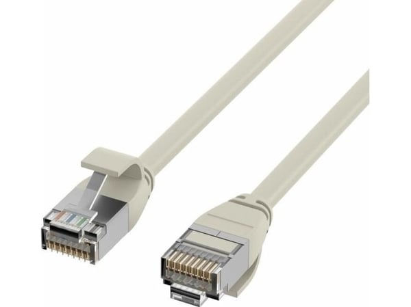 EFB Elektronik K5547GR.2, 2 m, Cat6a, U/FTP (STP), RJ-45, RJ-45, Grå