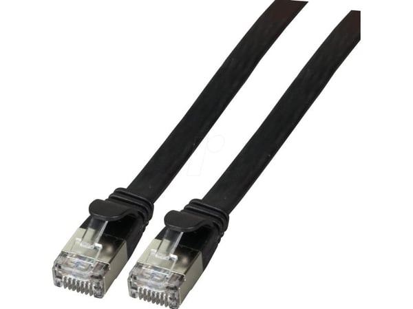 EFB Elektronik K5545SW.0,15, 0,15 m, Cat6a, U/FTP (STP), RJ-45, RJ-45, Svart