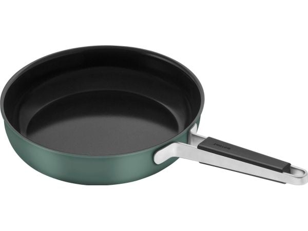 ZWILLING Pure stekepanne, 28 cm, 18/10 rustfritt stål, keramisk non-stick-belegg