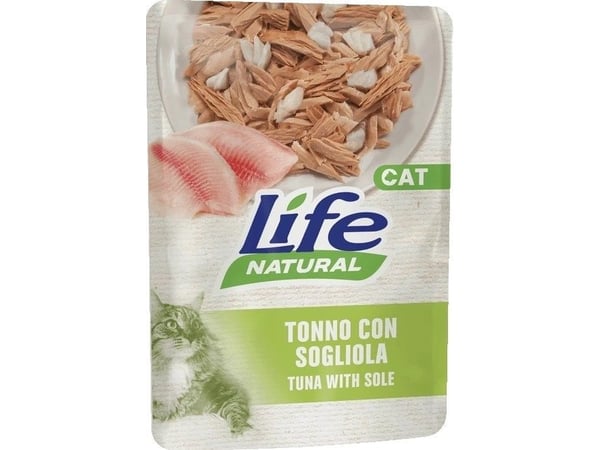 Life Pet Care LIFE CAT våtfôr 70g TUNA + SOLE /30