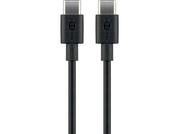 USB-kabel Goobay USB-C til USB-C 1 m svart (533568)
