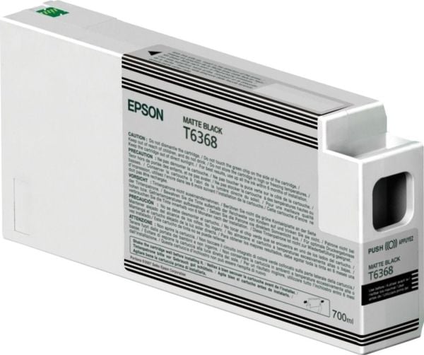 Epson C13T63680N, Musta, 700 ml, 700 ml, 1 kpl, Kertapakkaus