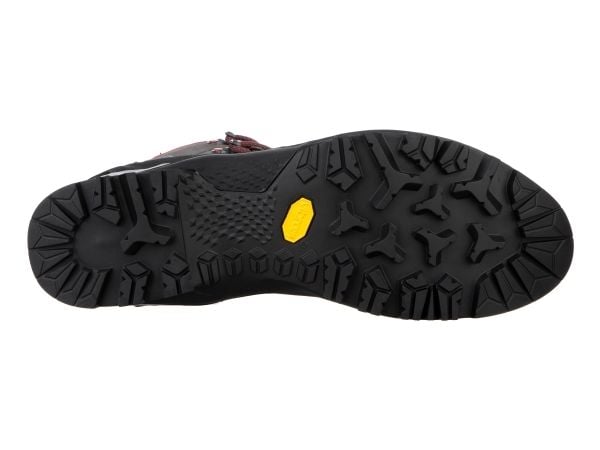 Salewa MTN Trainer Mid GTX, Hankjønn, Voksen, Kull, Grå, Rød, Utestøvler, Turgåing, Turgåing, Charcoal/Papavero