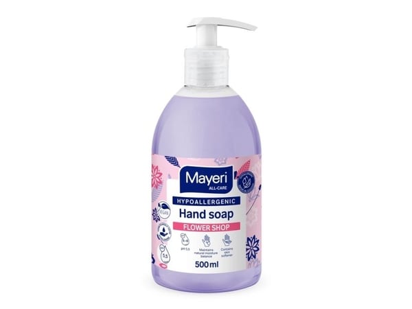 Mayer&Boch håndsåpe hypoallé blomster Mayeri 0.5L