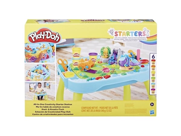 Play-Doh Komplett -startstasjon for kreativitet, 3 år, Plast, Flerfarget