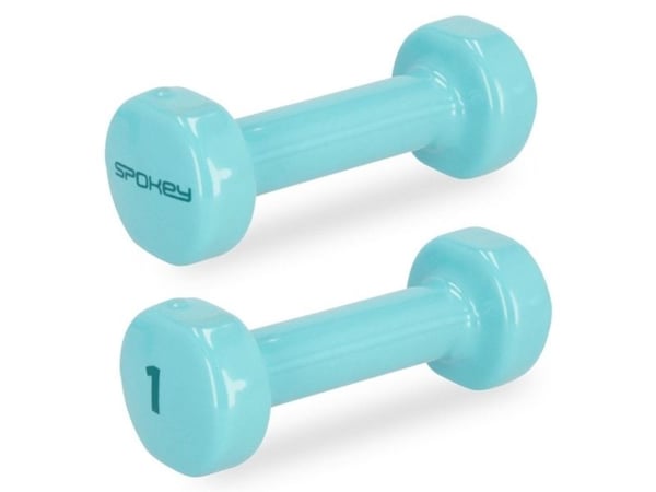 Sett med vinylmanualer Spokey SHAPE 2 x 1 kg