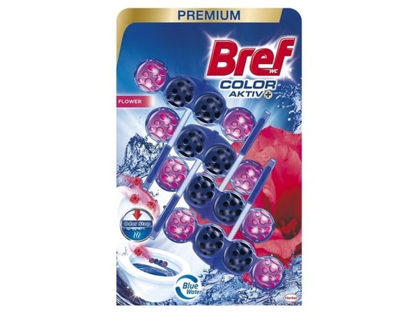 Bref CLEANER-FRESHENER WC FLOWERS 4x50g