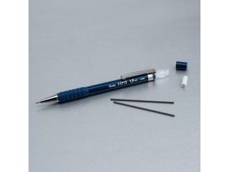 Pentel AM13C, Blå, Sort, 1,3 mm, Rund, 24 stykker, Latex
