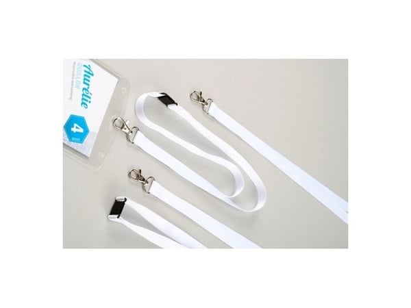 Avery 4842W, Merkeholder, Metall, Polyetylentereftalat (PET), Hvit, 15 mm, 440 mm, 10 stykker