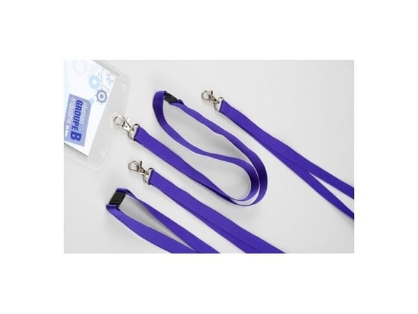 Avery 4842P, Merkeholder, Metall, Polyetylentereftalat (PET), Lilla, 15 mm, 440 mm, 10 stykker