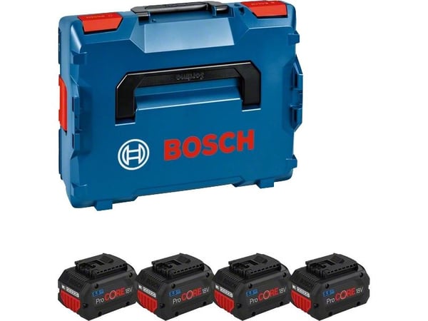Bosch 1 600 A02 A2U, Akku, Litiumioni (Li-Ion), 5,5 ah, 18 V, Bosch, Musta, Sininen, Punainen