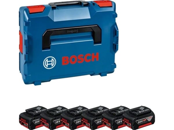 Bosch GBA - Batteri 6 x - Li-Ion - 4 Ah