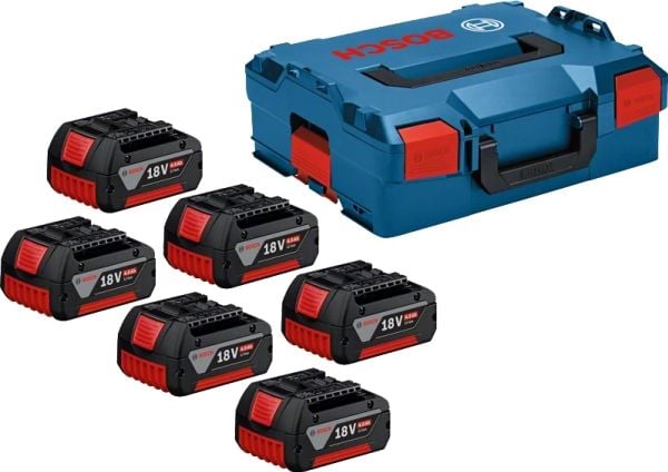 Bosch GBA - Batteri 6 x - Li-Ion - 4 Ah