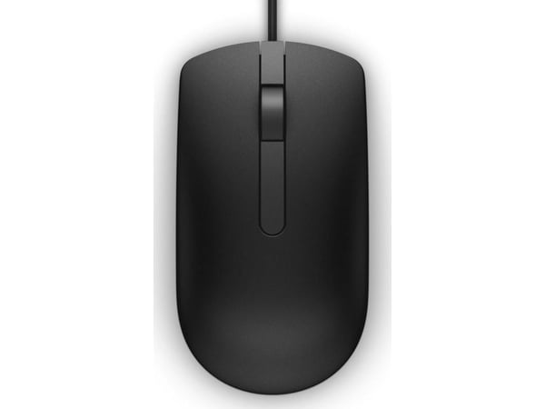 Dell MS116 - Mus - optisk - 2 knapper - kablet - USB - lajittelu - lajittelu