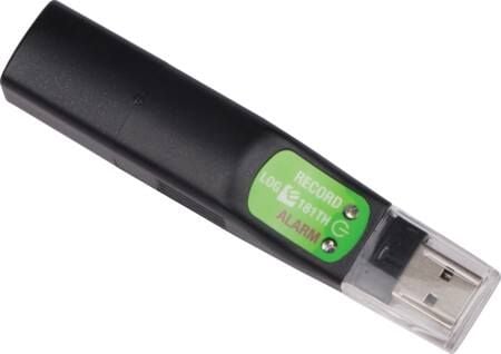 ELMA INSTRUMENTS ElmaLOG 181TH – Mini PDF USB temperatur & fugt dataloggerFærdig PDF rapport helt uden brug af software
