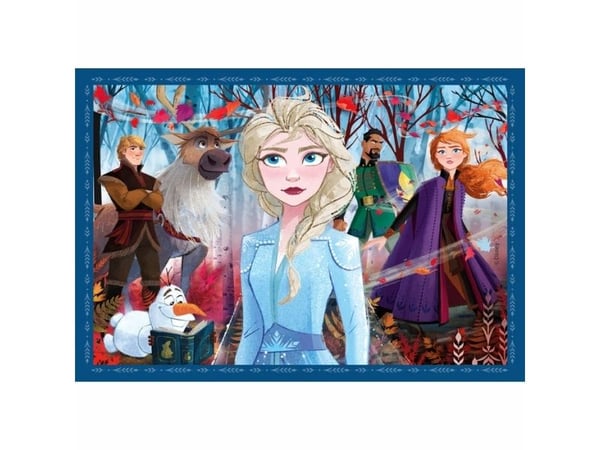 Puslespill Clementoni CLE puslespill 4in1 SuperColor Frozen 21518