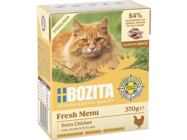 Bozita Fresh Menu Sterilised kurczak 370g