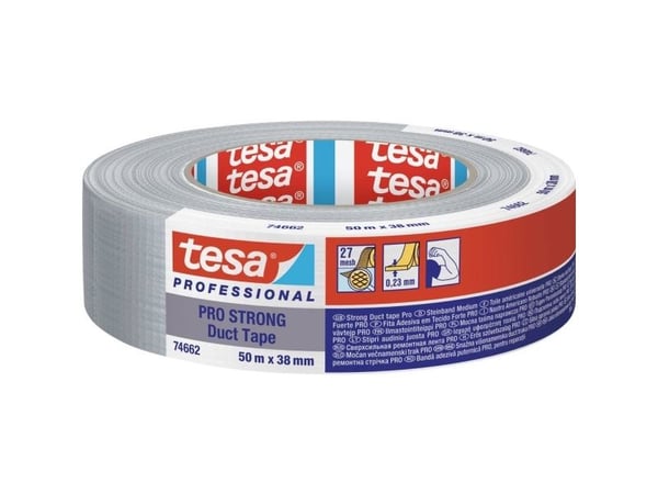 TESA 66462-00004-00-00-00, Musta, Korjaus, Polyeteeni, Polykangas, Keraaminen, Lasi, Metalli, PVC, Puu, Karkea, Sileä, Naarmuuntumaton, Kosteudenke...