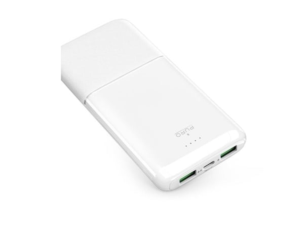 PURO PUFCBB100P3WHI, 10000mAh, 22,5W, Hvid