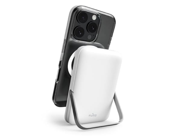 PURO PUFCBB100P3MAGWHI, 10000 mAh, Lithium Polymer (LiPo), Trådløs lading, Hvit