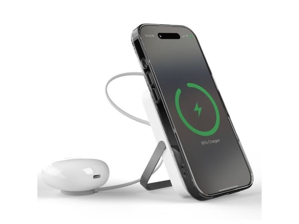 PURO PUFCBB100P3MAGWHI, 10000 mAh, Lithium Polymer (LiPo), Trådløs lading, Hvit
