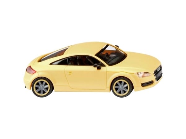 Wiking 013406 H0 personbilmodell Audi TT Coupé, sunflower yellow