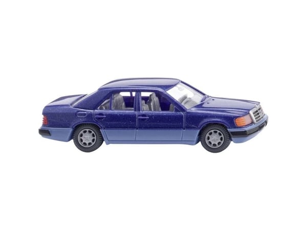 Wiking 015320 H0 personbil modell Mercedes-Benz 260 E, blå metallic
