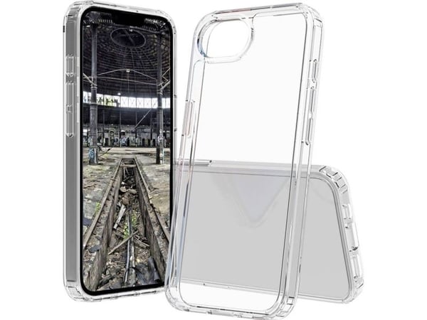 JT BERLIN Pankow Clear, Suojus, Apple, iPhone 16E, 15,4 cm (6.06"), Läpinäkyvä