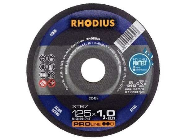 Rhodius 353348 diamantskjæreskive 115 mm 22,23 mm 1 stk