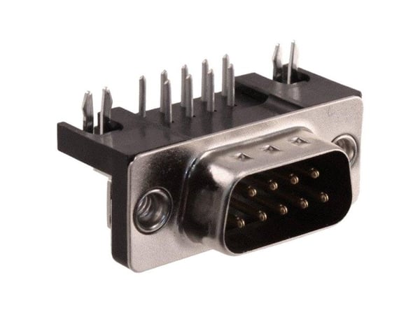 Harting 09 68 163 7812 DSUB-tilkobling Poltall: 9 lodding (1 stk)