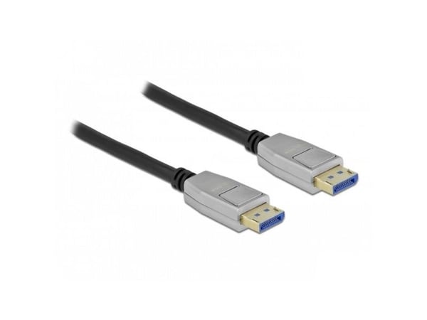 Delock - DisplayPort-kabel - DisplayPort (hann) til DisplayPort (hann) - DisplayPort 2.0 - 2 m - 10 K 60 Hz (10240x4320) støtte - svart