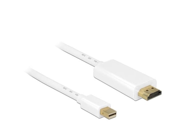 DeLOCK 83708, 3 m, Mini DisplayPort, HDMI, Uros, Uros, Kulta