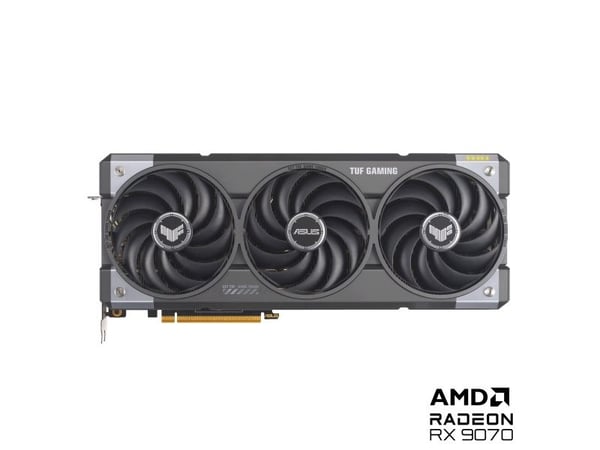ASUS TUF Gaming Radeon RX 9070 OC Edition 16GB GDDR6 Graphics Card PCIe 5.0 HDMI 2.1 DisplayPort 2.1a