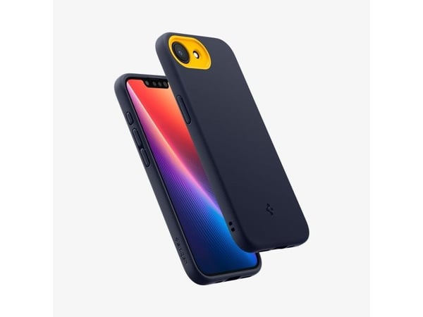 Spigen Nano Pop (MagFit), Etui, Apple, iPhone 16e, 15,5 cm (6.1"), Marineblå