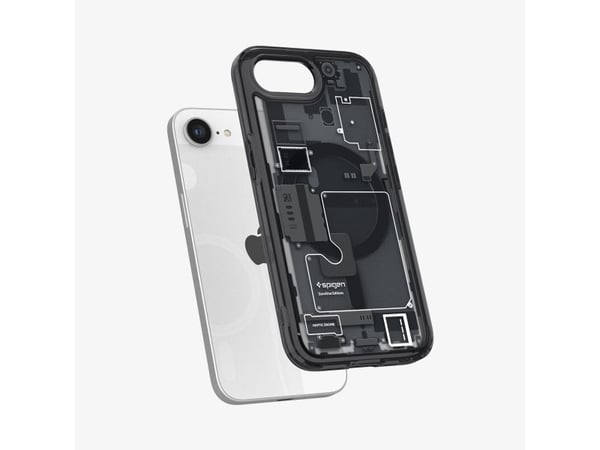 Spigen Ultra Hybrid MagSafe-skal till iPhone 16e / 17e Zero One - svart