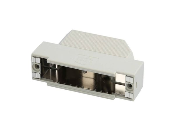 HARTING 09670500573 D-Sub polantall: 50 Plast, metallisert 45° grå 1 stk