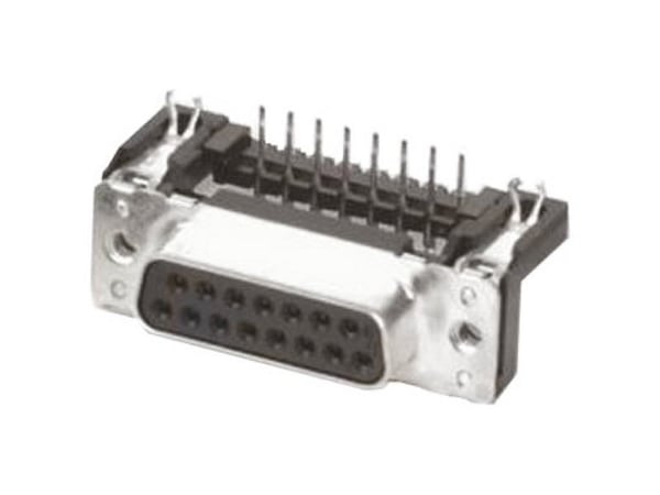 Harting 09 66 352 6611, D-Sub 3, Sort, Metallisk, Polybutylentereftalat (PBT), Stål, Termoplast, Kobberlegering, 10 mO, 1000 V