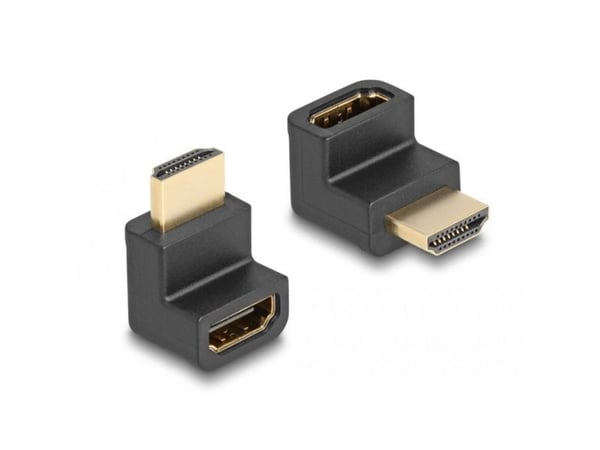 DeLOCK 66458, HDMI Type A (Standard), HDMI-tyyppi A (vakio), Musta