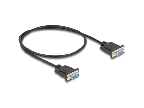 DeLOCK RS-232 D-Sub9 uttag uttag-