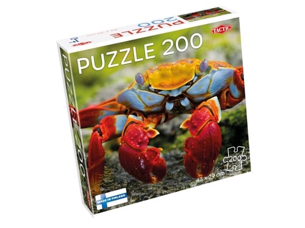 Tactic puslespill fargerik krabbe 200 brikker