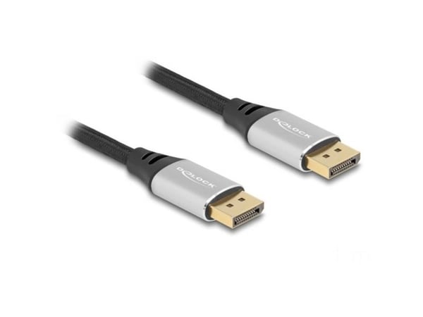 DeLOCK 80633, 1 m, DisplayPort, DisplayPort, Hanstik, Hanstik, 15360 x 8640 piksler