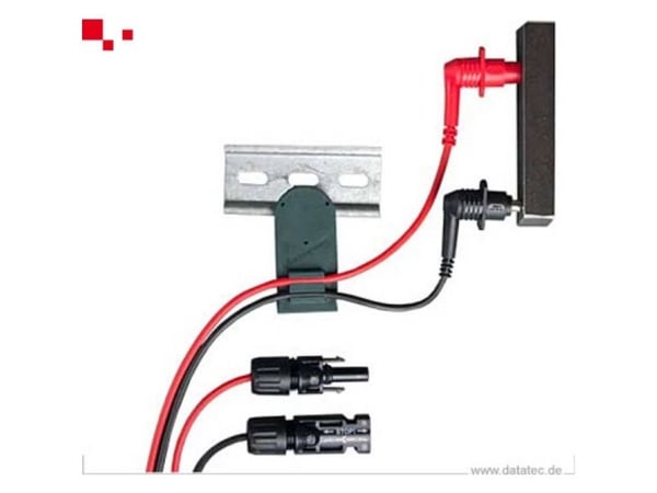 Gossen Metrawatt Z502Y turvatestausjohtosarja [testijohto - MC-liitin] musta, punainen 1 kpl